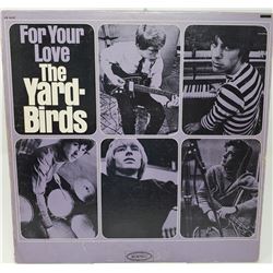 Signed The YardBirds, For Your Love Album Cover