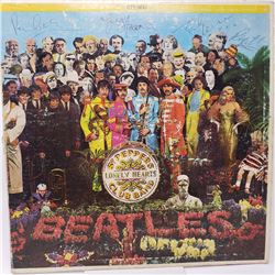 The Beatles Signed Sgt. Pepper's Lonely HEarts Club Band Album Cover
