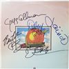 Image 1 : The Allman Brothers Signed Eat A Peach Album Cover