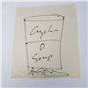 Image 1 : Signed Andy Warhol Campbell’s Soup Sketch