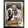 Image 1 : JEAN BELIVEAU SIGNED O-PEE-CHEE MARQUEE LEGEND HOCKEY CARD