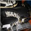 Image 2 : SPORTS EQUIPTMENT INCLUDING ROLLER BLADES, SNOWBOARD BOOTS, AND GOALIE SKATES