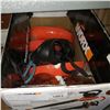 Image 2 : AMBER HAZARD LIGHTS, FIRE ALARMS, GAS MASKS, TIRE CHAINS, AND SHOP SUPPLIES