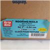 Image 2 : BOX OF SMOOTH SHANK ROOFING NAILS