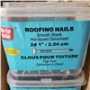 Image 4 : BOX OF SMOOTH SHANK ROOFING NAILS