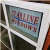 Image 2 : STARLINE WINDOWS 6000 VINYL PICTURE DOUBLE-GLAZED ARGON FILL 47-1/4 INCH SQUARED WINDOW