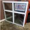 Image 1 : STARLINE WINDOWS 6000 VINYL PICTURE DOUBLE-GLAZED ARGON FILL 47-1/4 INCH SQUARED WINDOW
