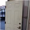 Image 2 : UNFRAMED LEFT HAND SWING METAL DOOR W/ HANDSET AND DEADBOLT