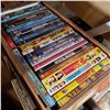 Image 2 : WOOD TRAY OF DVDS