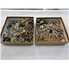 Image 1 : 2 TRAYS OF COSTUME JEWELLERY