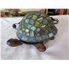 Image 2 : LEADED GLASS TURTLE LAMP