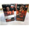 Image 2 : 6 BC LIONS BOBBLE HEADS AND SIGNED HELMET DECORATION