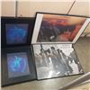 Image 1 : SHIMMEL CANYON OF THE AGES PRINT, ROBERT DOISNEAU PRINT, AND 2 FLOWER PRINTS