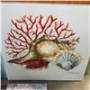 Image 2 : LOT OF CANVAS OCEAN PRINTS