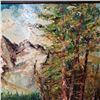 Image 2 : VINTAGE OIL ON BOARD LANDSCAPE SCENE