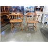 Image 2 : 2 MAPLE CAPTAINS CHAIRS
