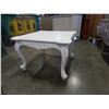 Image 3 : SQUARE WHITE ENDTABLE
