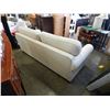 Image 3 : LARGE ROLLED ARM BEIGE SOFA