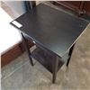 Image 2 : BLACK 1 DRAWER END TABLE