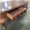Image 4 : 2 DRAWER INLAID COFFEE TABLE