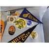Image 2 : LOT OF HAMILTON TIGER CATS PENNANTS, PATCH, AND STICKER