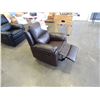 Image 2 : NEW LIFESTYLE SOLUTIONS WEBSTER RELAX-A-LOUNGER RECLINER, FAUX JAVA LEATHER, RETAIL $499