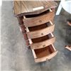 Image 2 : 4 DRAWER OAK TROLLEY