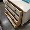 Image 2 : WHITE 4 DRAWER DRESSER