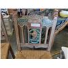 Image 3 : 2 CARVED RUSH SEAT STOOLS