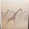 Image 2 : GALLOPING HERD - GIRAFFES BY ROBERT BATEMAN 25122