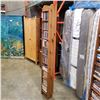 Image 2 : PINE 7FT CD/DVD RACK W/ CDS AND DVDS