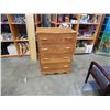 Image 1 : MAPLE 4 DRAWER CHEST OF DRAWERS
