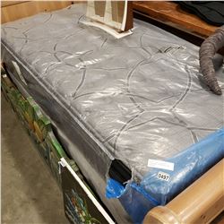 TWIN XL SEALY POSTUREPEDIC GILLAM EURO TOP MATTRESS AND BOXSPRING