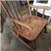 Image 2 : WOOD ROCKING CHAIR