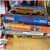 Image 2 : SHELF LOT OF VINTAGE TOYS: INCLUDING BARBIE, CARS, AND ETCH A SKETCH