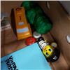 Image 2 : 3 VINTAGE COIN BANKS, 2 YOYOS, AND AIRPLANE BUILDING TOY, AND BOX OF MINI TOY SOLDIERS