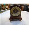 Image 1 : WARMINK WUBA MECHANICAL 2 CHIME MANTLE CLOCK, WITH KEY AND PENDULUM