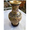 Image 2 : PAIR OF CLOISONNE VASES