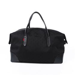 Gucci Canvas/Leather Carry On Bag