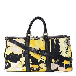 Louis Vuitton Floral Keepall Bandouliere 50 Duffel