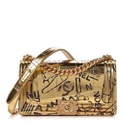Chanel Embossed Calfskin Handbag
