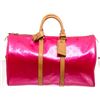 Image 1 : Louis Vuitton Vernis Leather Keepall 45 Duffel Bag
