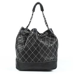 Chanel Lambskin Bucket Bag