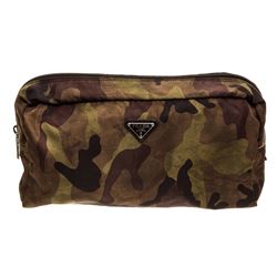 Prada Camouflage Nylon Small Pouch