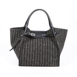 Celine Tweed Tote Bag