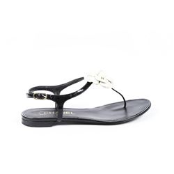 Chanel CC Thong Sandals