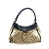 Image 1 : Gucci Coated Canvas Monogram Shoulder Bag