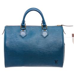 Louis Vuitton Epi Leather Speedy 30 Satchel Bag