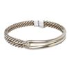 Image 1 : David Yurman Sterling Silver Labyrinth Single-Loop Bracelet