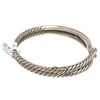 Image 2 : David Yurman Sterling Silver Labyrinth Single-Loop Bracelet